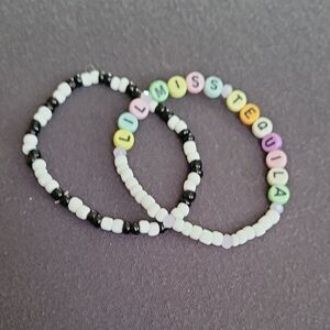 Handmade Alcohol Inspired Beaded Bracelet Set